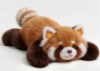 Mewaii Weighted Stuffed Animal Red Panda 5 lbs Microwavable Heated Plushie with Removable Fire-Retardant Fabric Inner Pouch