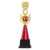 MEYZJRC Award Trophy Cup/Trophies Prize Fine Workmanship Award Winning Prizes for Corporate Events/Props/Party Celebrations, Red 48.5cm