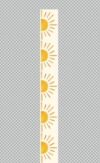 Mezeathos 100 Yard Boho Sun Packing Tape Summer Sunshine Print Wrapping Tape Waterproof Shipping Tape for Shipping Packages DIY Crafts Gift Wrapping Small Business Sealing Boxes