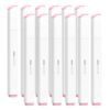 M&G Light Pink Highlighter, 12 Pack High Lighters Highlighters No Bleeds Highliters Pens Neon Soft Highlighters Bulk Clear View Bright Tip Marker for Books Home Office, Square