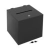 Mgorgeous Acrylic Donation Box with Lock & 2 Keys for Charity Voting