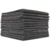 Microfiber Cleaning Cloths, Grey, 12 Pack 12.5 x 12.5 Inch