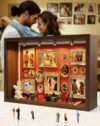 Microland Memory Museum Kit Mini Picture Frame Shadow Box 9×13×3.3", Romantic for Her, Warm Pet Memorial, Personalized Gift for Woman, Wedding, Birthday, Mother, Graduation, Christmas