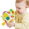 MIDOCCHIO Busy Board for 1 Year Old, Toddler Travel Toys for Plane, Sensory Toys for Toddlers 1-3, Shape Color Recognition Fine Motor Skills Game for Boys Girls 18 Month Educational Learning.