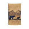 MIEPOS Vintage Bear Beach Towel,32x52in,Quick-Dry Sand-Free Animal Bath Towels,Microfiber Lightweight for Travel Pool Yoga Beach Outdoor Activities Decor Accessories Gifts (Retro Bears)