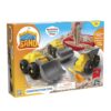 Mighty Sand Construction Time Playset for Kids – Soft Moldable Sand, Trucks, Tools & Play Tray for Sensory Building Fun and Imaginative Play Without Mess