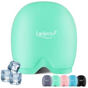 Migraine Relief Cap,30% Thicker Headache Relief Cap 2X Cooling Gel ice Pack for Head for Migraine,Hangover,Facial Pain Gifts for Women Men (Mint Green)
