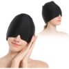 Migraine Relief Cap, Headache Relief Cap Mask Products, Cooling Odorless Gel Ice Head Wrap for Tension, Stress,Hangover & Puffy Eyes