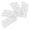 Mikikit 4set Metal Alphabet Cutting Dies for Card Making and Scrapbooking, 26 Uppercase Letters Carbon Steel Die Cuts with High Precision Embossing and Versatile Compatibility for Holiday