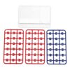 Mikikit Portable Lotto Ball Machine with Raffle Balls for Lotto Players Plastic Mini Raffle Drum Versatile Application for Desk and Party Use