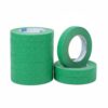 Milageto Painter Masking Paper Masking Tape Crepe Paper Artist Tape Rubber Glue Weather Resistant Precision Masking Heat Tolerant Suitable for Variable, 1.0CM, Tube