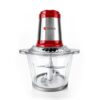 Milex Insta Chop 3L Electric Food Chopper Stainless Steel, Red
