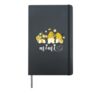 Mimi Grandma Women Cute Gnomes Theme Mother's Day Hardcover Journal, Black