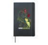 Mimisaurus Mimi Tyrannosaurus Dinosaur Baby Mother's Day Hardcover Journal, Black