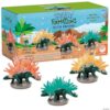 MindWare Sparkle Formations Grow Crystal Dinosaurs Science Kit – Grow Your Own Shimmering Crystal-Covered Dinosaurs, Hands-On STEM Experiment for Kids, Ages 8+