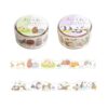 Mind Wave 18mm Washi Tape Set of 2 - Die-cut Napping Cats