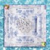 MinFyberd 32x32 Inch Large Floating Mahjong Table for Swimming Pool Hot Tub Float Board for Mahjong Card Games Dominoes Poker Pool Game Tray for Adults Summer (Blue)