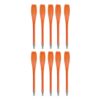 MINGLEA 10x / Set Golf Scoring Pencils Drawing and Writing 2B Pencils Golf with Cover Accessories for Golfs Sports