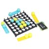 Mingzhe Bounce Balls Tabletop Game Colorful Coordination Toy for Parents and Children 16 Balls 9 Cards