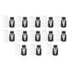 Mingzhe Wedding Bubble Bottles Set of and White Mini Bubble Bottles for Bride and Groom Wedding Party Decorations