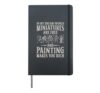 Miniature Painter Funny Painting Miniatures Hardcover Journal, Black