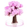 Mini Flower Tree Crystal Kit, Cherry Blossom Paper Crystal Tree Desk Style2