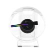 Mini Hologram Projector Fan Desktop Holographic Player Advertising Light Holiday Shop Bar Party Support Image Video Display Simple Management