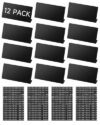Mini Magnetic Letter Display Signs – Chalkboard-Style Reusable Food Price Labels | 12 Metal Boards + 900 Magnetic Characters for Bakery, Café, Dessert Shop, Deli & Catering Use