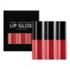 Mini Matte Liquid Lipstick Set – 3Pcs Velvety Transfer-Resistant Glaze for Daily Use Color 13 One Size