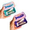 Mini Sardine Can Jewelry Storage Box, with Fishbone Earrings Holders (2-F)