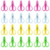 Mini Scissors 24 Pack with Covers for Sewing Embroidery Crafts