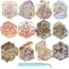 Mini Sticker Scene Book, 12 Sets Fun DIY 3D Sticker for All Surfaces, Cute Cartoon Animal Miniature Scene Stickers for Adult Kids, Relief Stress Pass the Time, Gifts for Holiday Christmas