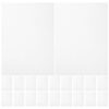 minkissy Double Sided Cardstock Paper and Packaging Paper 200 Sheets White 120gsm Thick Card Stock for Crafting for Scrapbooking, Crafting, and Printing for DIY Handcraft Projects