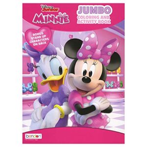 Minnie Coloring Book 1-Title, Fun Game Workbook for Learning Drawing Coloring, Gift for Kids Toddler Activity at Classroom Home, 1-Pack