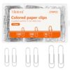 Minteni Paper Clips 270-Piece Set, 3 Sizes 28/33/50mm