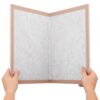 Mipcase Mat Polyester Frame and Board with Storage Puzzle to Foldable Large Non-Slip Fiber Mat for Puzzle Organization Easy Clean Painting for Tabletop Use