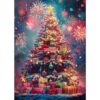 MISITU Jigsaw Puzzles 1000 Pieces for Adults Challenging Difficult Puzzles Christmas Birthday Gift Game Toys Christmas Tree 19.69 x 27.56 Inches