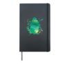 Mist beetle drawing painting art Hardcover Journal, Black