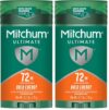 Mitchum Ultimate 72H Odor Protection Men’s Antiperspirant & Deodorant, Invisible Solid, Bold Energy, 2.7 oz (Pack of 2)