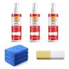 MIUMONE 100ML Air Conditioner Plastic Yellowing Remover,Multi Purpose Plastics Yellowing Remover Spray For Appliances, Cars & Bathroom Toilet Seat Surfaces, Restore Cleaner Appearance (3PC, 100ML)