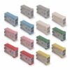 Miuttop 14PCS Car Fuse Assortment Kit, 15A 20A 25A 30A 40A 50A 60A Micro Car Slotted Fuses Assortment Kit, 32V Mini Slotted Automotive Shaped Cartridge Fuse,Universal for Cars Truck SUV(Multicolored)