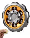 MIXTRYS Metal Spinner Fidget Toy Adults - Precision Spinner with Silent Smooth Spinning or Mechanical Sound, Anxiety Stress Relief EDC Fidget Toys for Office Desk ADHD