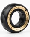 MIXTRYS Premium Ratchet Fidget Ring – Mechanical Click EDC Toy with Fingerprint Texture, Stress Relief Ring for Adults, Focus Enhancement Desk Toy, Collectible Metal Fidget Spinner Ring