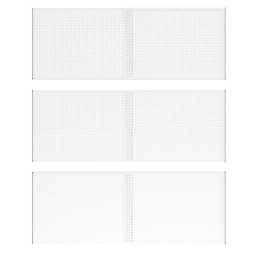 MIYUPTC Expandable Closet Organizer Shelves, Wardrobe Organizer System Adjustable DIY Closet Dividers Separator Storage Organization, Large, 3 Pack