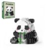 MJDDJA Mini Building Blocks- Bamboo Panda, Party Favors- Micro Blocks Panda Toy for Kids 6 7 8 9 10+, Mini Blocks Building Sets for Adults, Easter/Birthday for Boys and Girls(504PCS)