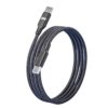 Mllepjdh 100W Rapid Charging USB C Cable Type To Type 1M Nylon Braided Fast Charging Cord For Electronics USB C Adapter