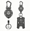 MNGARISTA Retractable Keychain Badge Holder