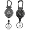 MNGARISTA Retractable Keychain Combo Pack