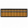 Mnixy 17-Column Soroban Abacus with Plastic Bead Frame