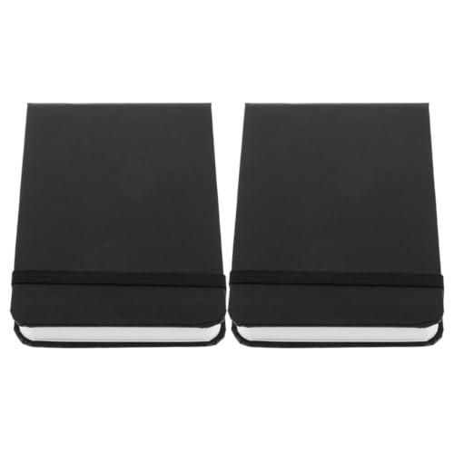 Mobestech 2pcs Portable Watercolor Notebook for Painting, Travel Sketch Pad with 24 Sheets of 300gsm Mid-Texture Paper, Lightweight and Compact for Outdoor Painting and Daily Practice